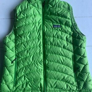 Patagonia Lime Green Vest